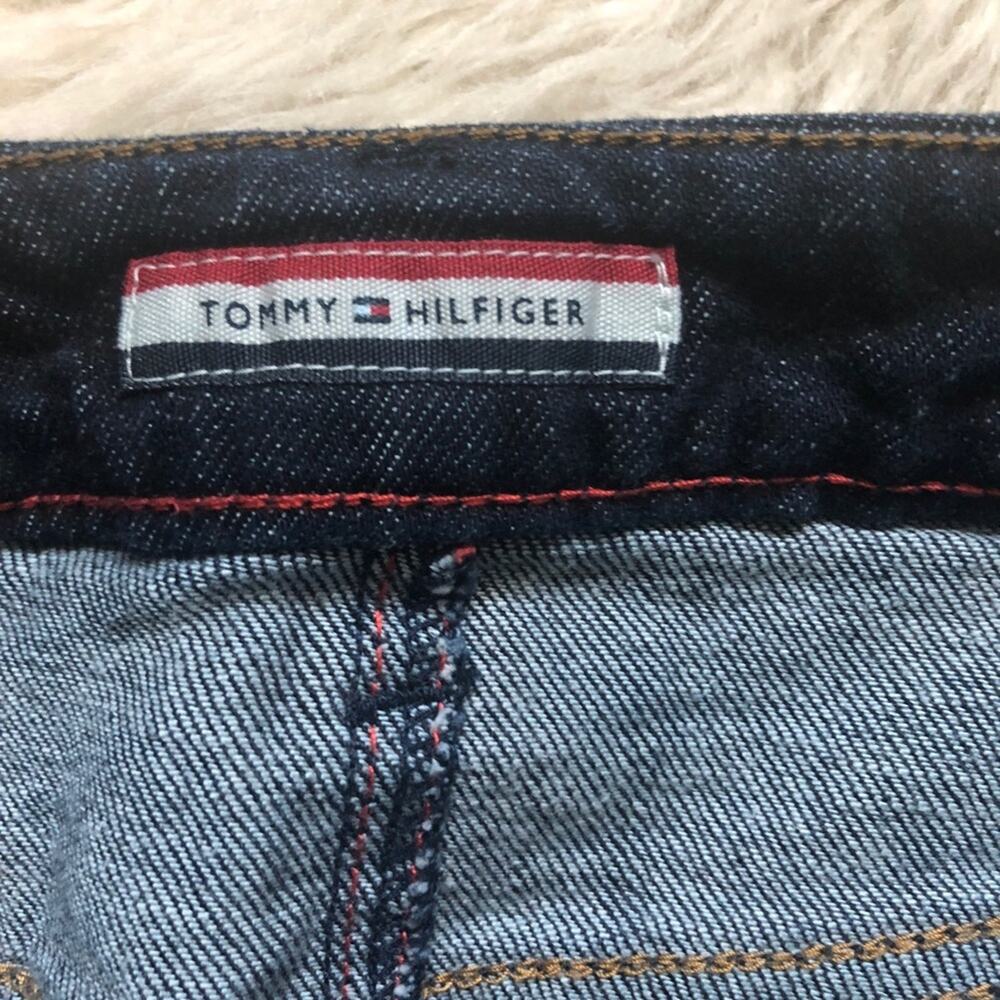 0023 Tommy Hilfiger Vintage Y2K Denim Mini Skirt - Picture 5 of 7